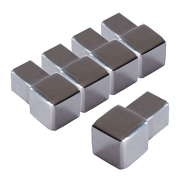 Dalsys Endstück Quadratprofil 5x 10mm Edelstahl Poliert Eckstücke günstig online kaufen