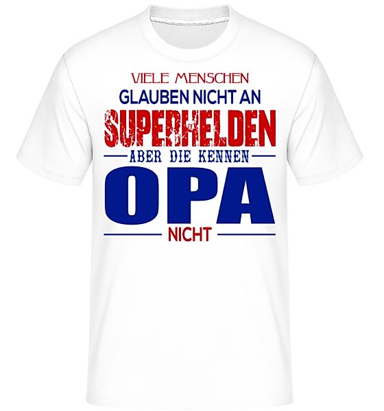 Superhelden Opa · Shirtinator Männer T-Shirt günstig online kaufen