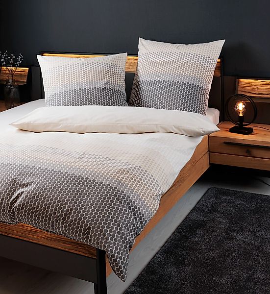 Janine Bettwäsche "Feinbiber65171 04" mit Reissverschluss günstig online kaufen