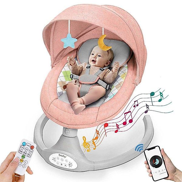 MECO Babywippe elektrische Babyschaukel Bluetooth Musik, günstig online kaufen