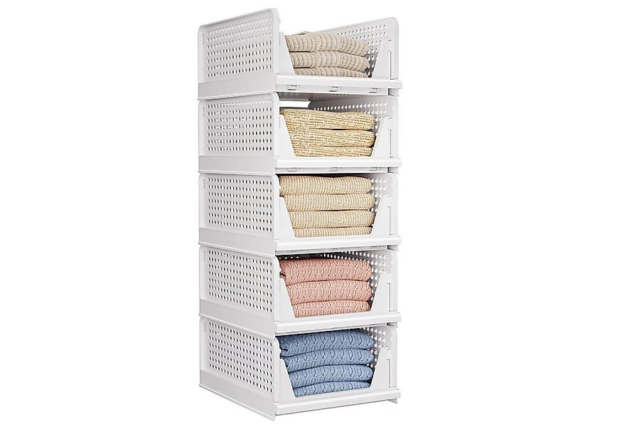 POPOLIC Lagerungskissen Stapelbarer Schrank - Aufbewahrungskorb -Aufbewahru günstig online kaufen