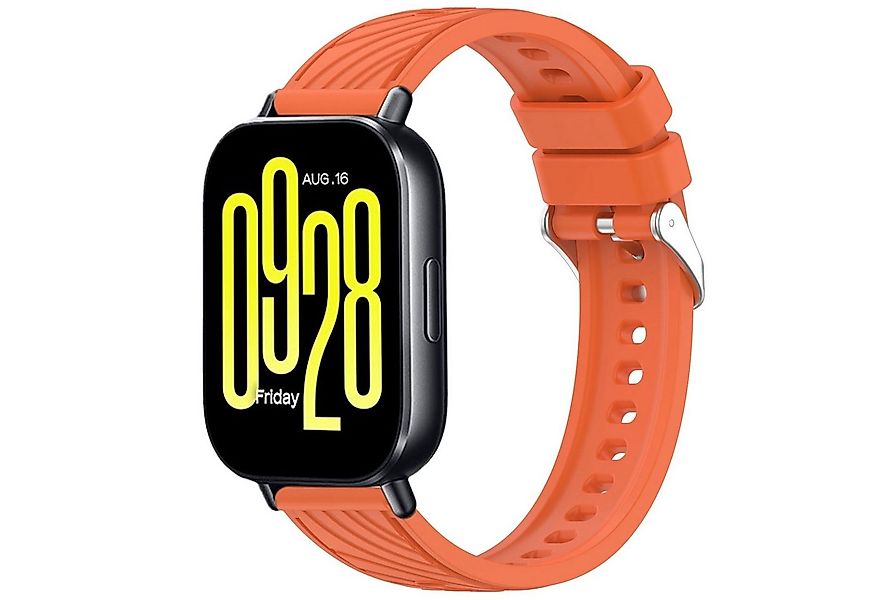 Wigento Smartwatch-Armband Für Xiaomi Redmi Watch 5 Active Design Streifen günstig online kaufen