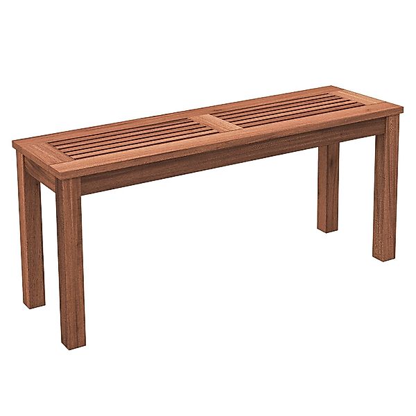 COSTWAY Gartenbank (1-St), wetterfest, 2-Sitzer Massivholz, günstig online kaufen