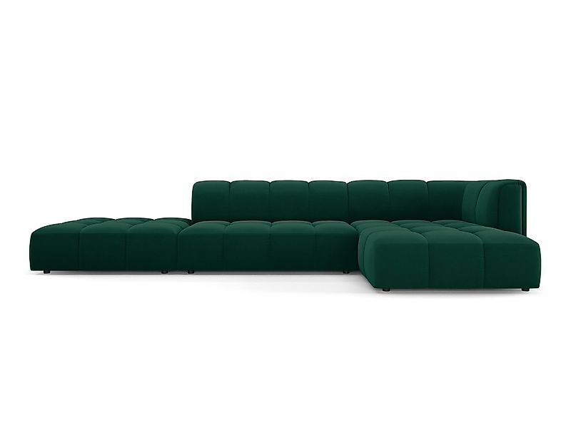 Milo Casa | Ecksofa Francesca Samt rechts 5-Sitzer günstig online kaufen