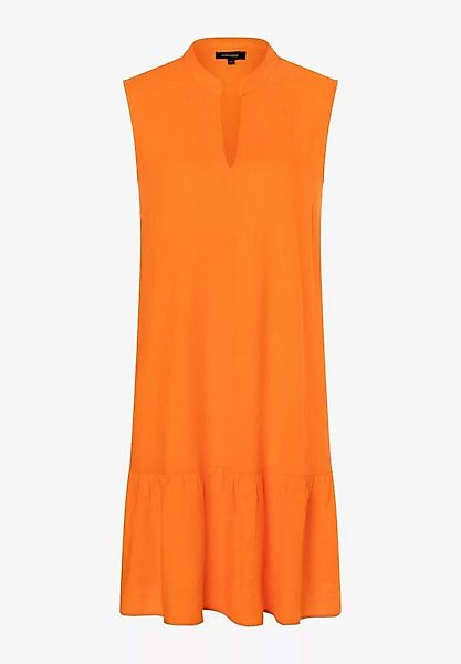 Leinen/Viskose Kleid, fresh orange, Sommer-Kollektion günstig online kaufen