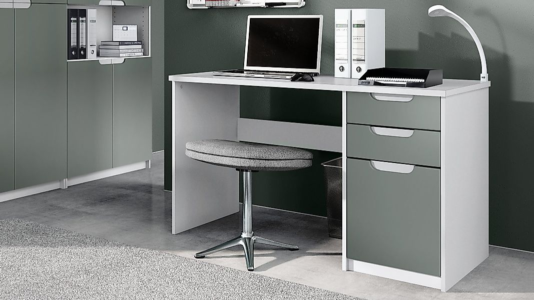 Vladon Schreibtisch Logan (Bürotisch, mit 2 günstig online kaufen
