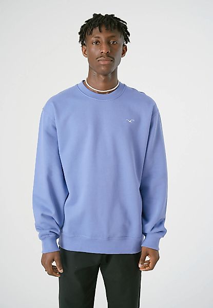 Cleptomanicx Sweatshirt "Ligull Boxy", mit kleiner Möwenstickerei günstig online kaufen
