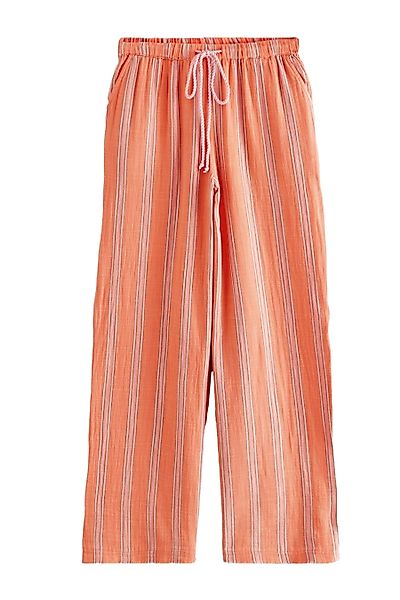 Next Palazzohose Barrel-Hose aus 100 % Baumwolle günstig online kaufen