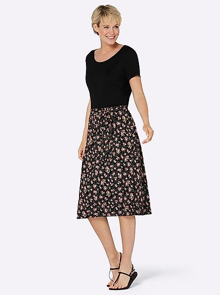 Sieh an! Etuikleid Jersey-Kleid Kurzarm günstig online kaufen