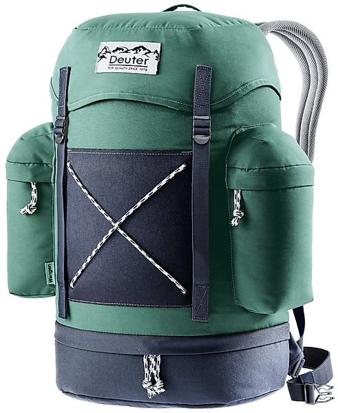 deuter Tagesrucksack Wengen Vintage Stecktasche 15" Laptopfach Rucksack 25L günstig online kaufen