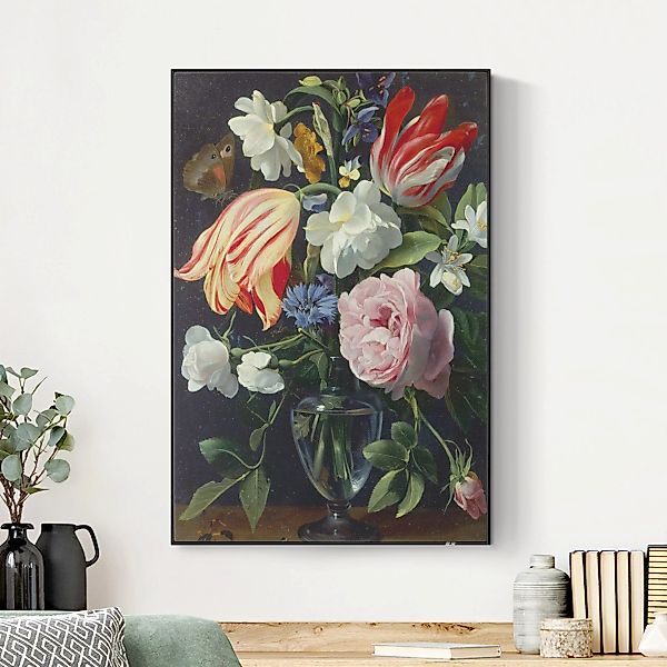 Akustik-Wechselbild Daniel Seghers - Vase mit Blumen günstig online kaufen