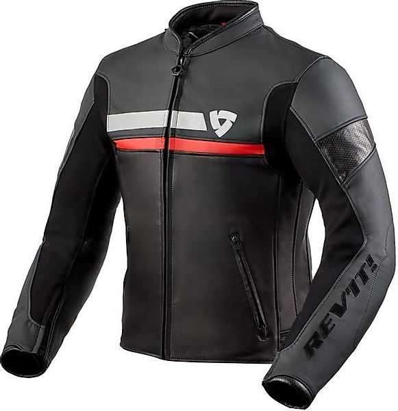 Revit Motorradjacke Mile Motorrad Lederjacke herausnehmbares Innenfutter günstig online kaufen