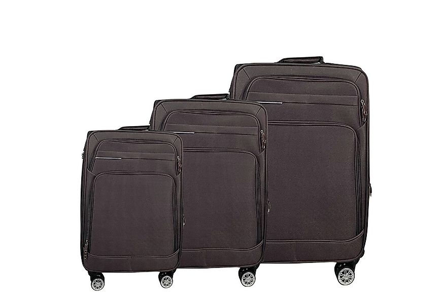 MTB Kofferset Reisekoffer Handgepäck Tasche Trolley Koffer Stoffkoffer 3er günstig online kaufen
