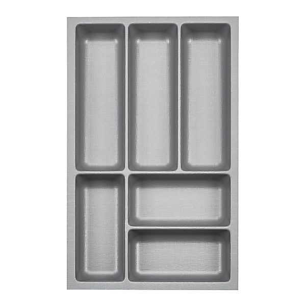 SOTECH ORGA-BOX-3 Besteckeinsätze Tiefe 473 mm Höhe 50,5 mm Silbergrau Schu günstig online kaufen