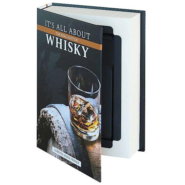 HMF 80701 Buchtresor Geldkassette  19 x 13 x 4 cm Whisky günstig online kaufen
