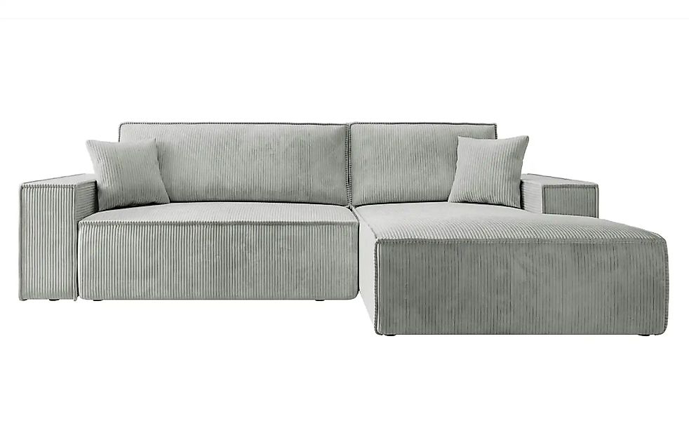 Selsey Ecksofa mit Schlaffunktion Farese  ¦ grau ¦ Maße (cm): B: 267 H: 85 günstig online kaufen