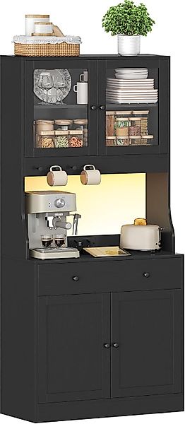MSMASK Küchenbuffet Küchenschrank, Buffetschrank Hochschrank mit günstig online kaufen