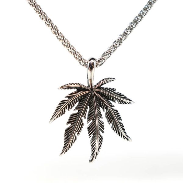 DALMARO Kette mit Anhänger Lederkette Edelstahlkette günstig online kaufen