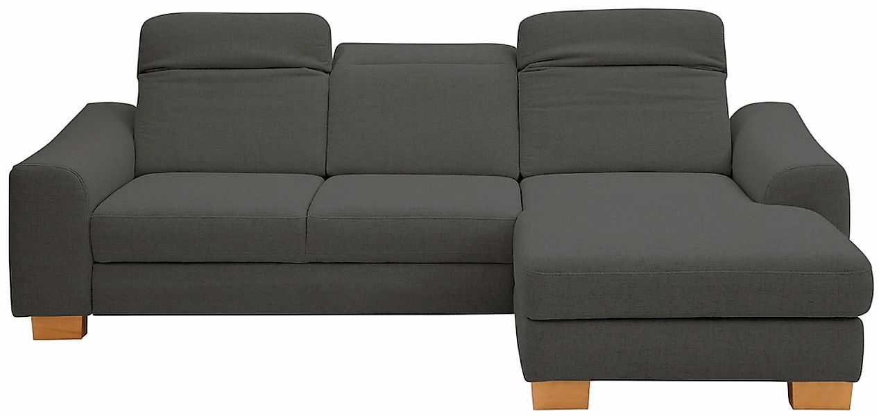 Home affaire Ecksofa »Dundee L-Form«, wahlweise mit Kopfteilverstellung und günstig online kaufen