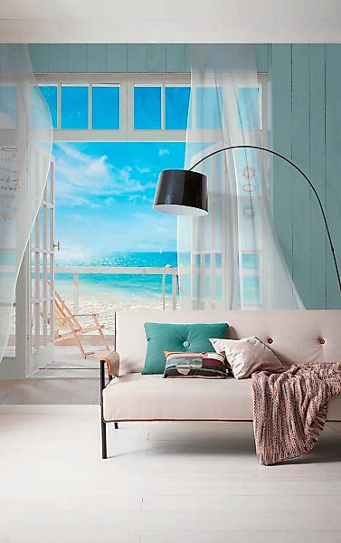 Komar Vliestapete »Digitaldruck Vlies - Malibu - Größe 300 x 250 cm«, bedru günstig online kaufen
