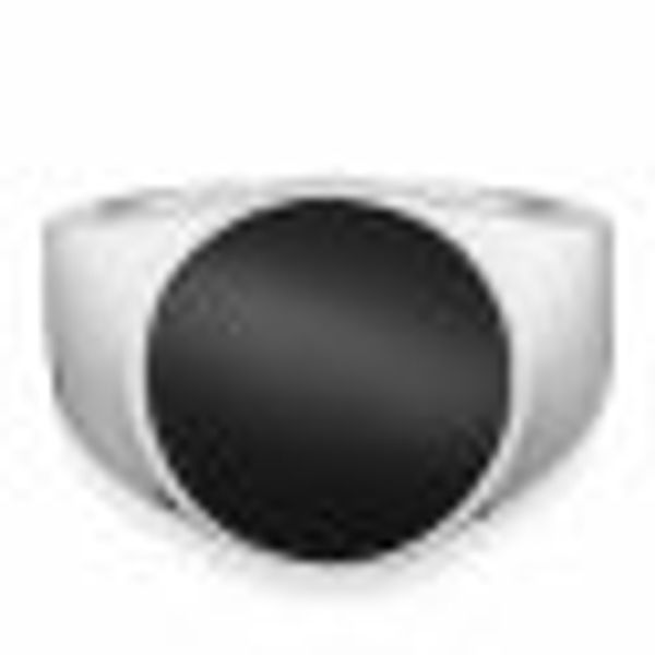 Ring 925/- Sterling Silber rhodiniert Onyx günstig online kaufen