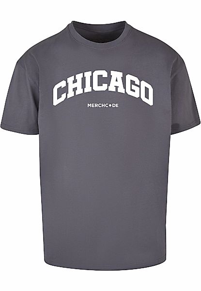 Merchcode T-Shirt "Merchcode Herren Chicago Wording - Heavy Oversize Tee", günstig online kaufen