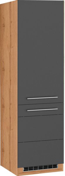 KOCHSTATION Kühlumbauschrank "KS-Wien" 60 cm breit, 200 cm hoch, geeignet f günstig online kaufen