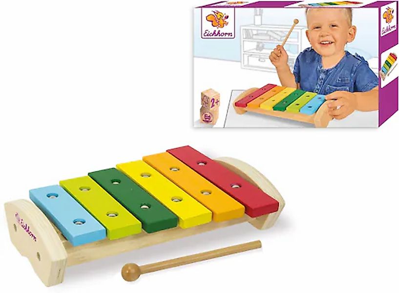 Eichhorn Spielzeug-Musikinstrument »Xylophon« aus Holz, FSC® - schützt Wald günstig online kaufen