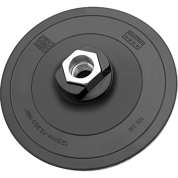 LUX-TOOLS Haftschleifteller für Winkelschleifer 115 mm günstig online kaufen