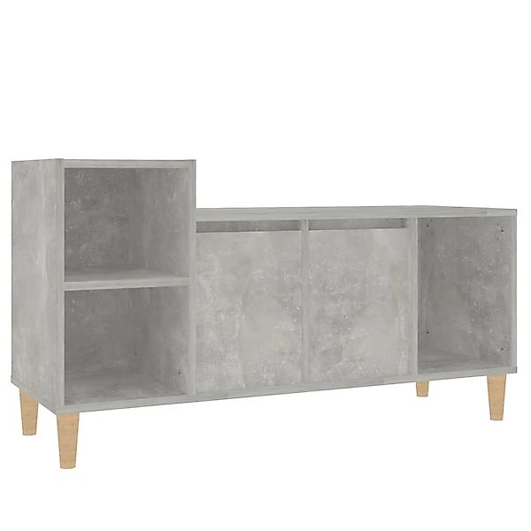 Vidaxl Tv-schrank Betongrau 100x35x55 Cm Holzwerkstoff günstig online kaufen