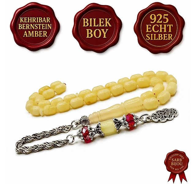 M-Punkt24 Kettenanhänger Tesbih Tespih BILEK BOY (8 Gramm, Vizyon Püskül, i günstig online kaufen