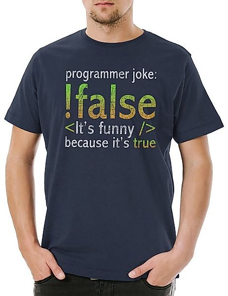 Urban Backwoods Print-Shirt Programmer Joke Herren T-Shirt Informatiker Inf günstig online kaufen