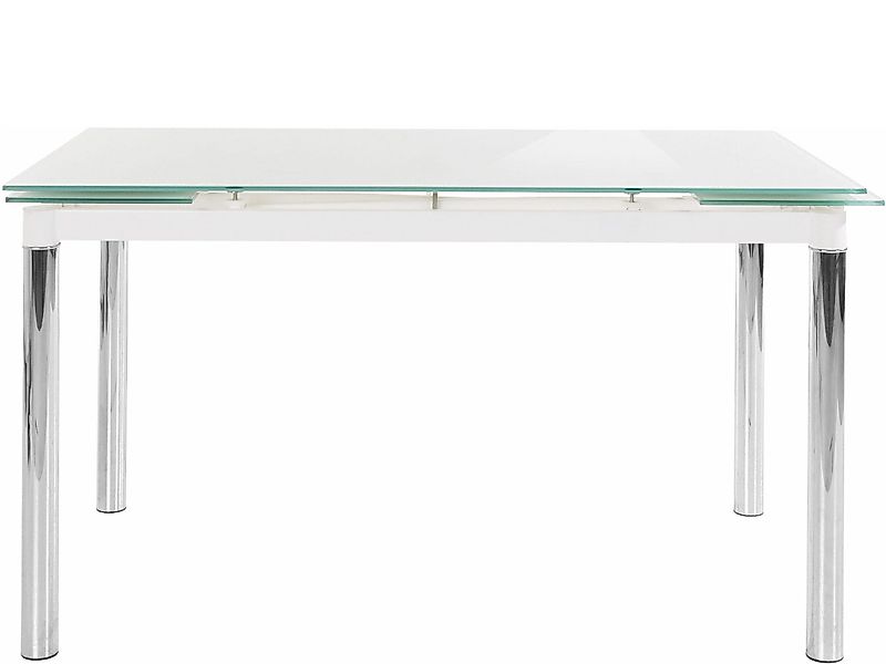 loft24 Esstisch Pippa, Tischplatte aus Glas, günstig online kaufen