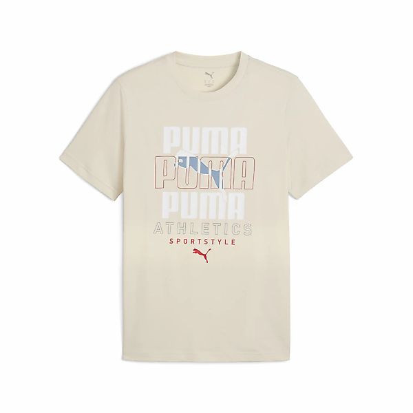 PUMA T-Shirt "Graphic Stacked Graphic T-Shirt Herren" günstig online kaufen