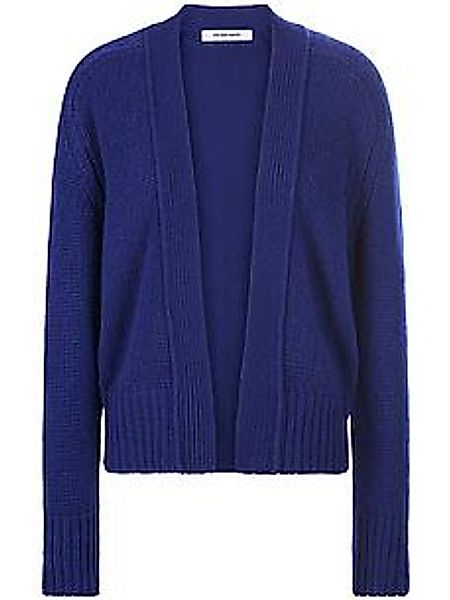 Strickjacke aus 100% Kaschmir include blau günstig online kaufen
