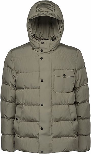 Geox Steppjacke "PIEVE", mit Kapuze, mit verdecktem Reißverschluss & Drucke günstig online kaufen