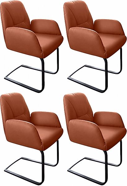 W.SCHILLIG Freischwinger "ole" (Set) 4 Stk. Longlife Xtra-Leder Z69 2er- od günstig online kaufen