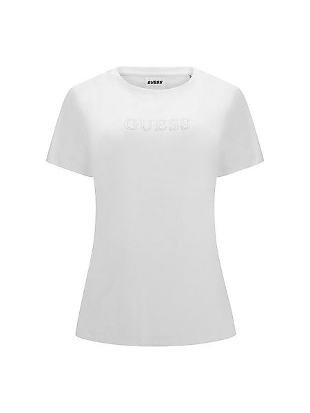 Guess T-Shirt - basic T-Shirt - Shirt kurzarm Damen - T-Shirt mit Strass Lo günstig online kaufen