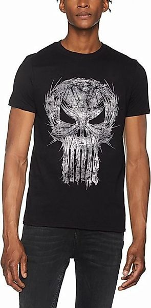 MARVEL Print-Shirt THE PUNISHER Marvel Herren T-Shirt Schwarz S M L XL XXL günstig online kaufen