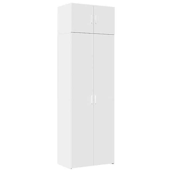 vidaXL Hochschrank Weiß 70x42,5x225 cm Holzwerkstoff 3281322 günstig online kaufen