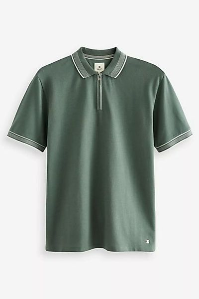 Next Poloshirt Strukturiertes Polo-Shirt (1-tlg) günstig online kaufen