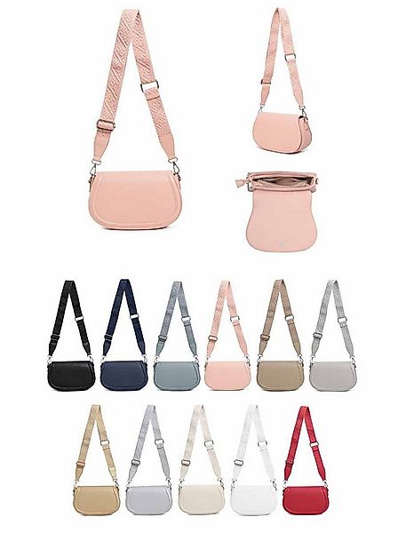 ITALYSHOP24 Schultertasche Damen Tasche Umhängetasche Bodybag Brusttasche C günstig online kaufen