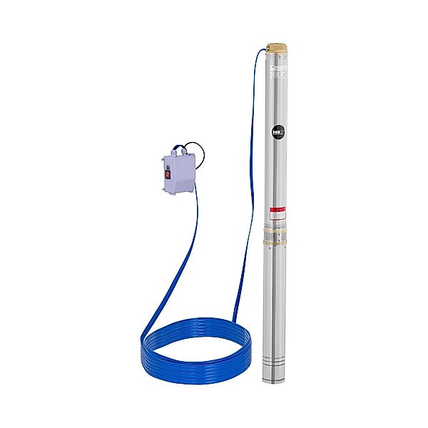 MSW Tiefbrunnenpumpe 10.800 l/h Brunnenpumpe Tauchpumpe günstig online kaufen