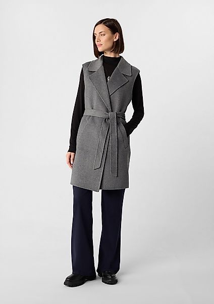 comma Outdoorjacke Outdoor-Weste Weste aus Wollmix günstig online kaufen