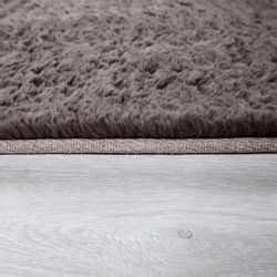 Paco Home Läufer "Rabbit 780" rechteckig 26 mm Höhe Kunstfell, Kaninchenfel günstig online kaufen