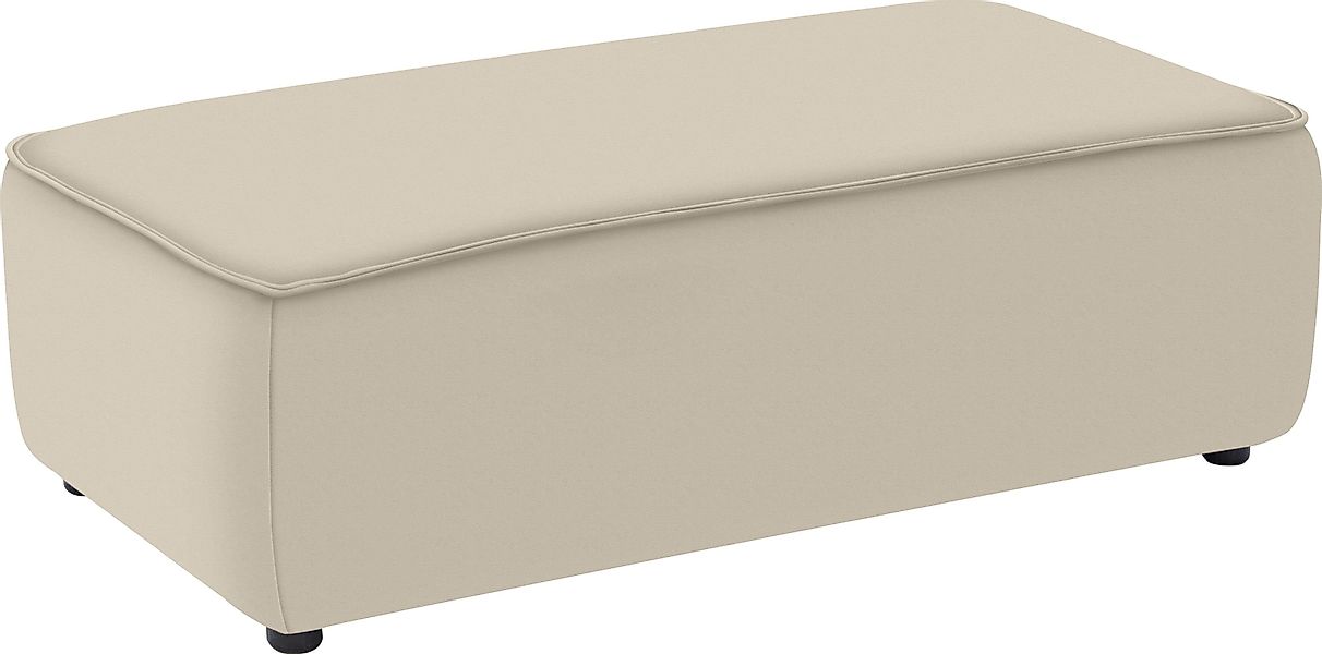 W.SCHILLIG Hocker around-the-block, mit eleganter Biese günstig online kaufen