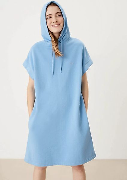QS Minikleid Sweatkleid mit Kapuze günstig online kaufen