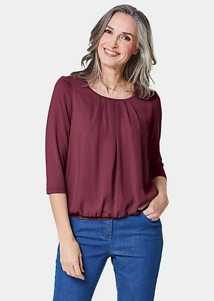 GOLDNER Shirtbluse Gepflegtes Shirt in eleganter Blusen-Optik günstig online kaufen