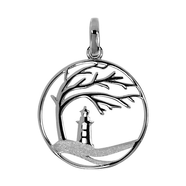 OSTSEE-SCHMUCK Kettenanhänger - Windflüchter 23 mm günstig online kaufen