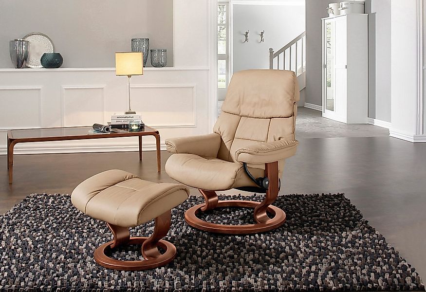 Stressless Relaxsessel "Ruby", (Set, Relaxsessel mit Hocker), mit Classic B günstig online kaufen